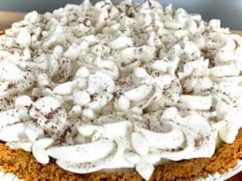 Banana Cream Pie with Graham Cracker Crust