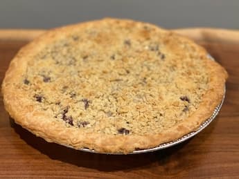 Cherry Crumb Pie